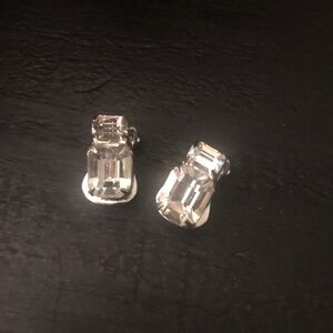 Rhinestone Clip-On Earrings
